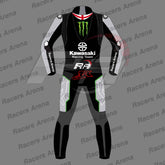 Jonathan Rea Kawasaki Winter Test 2023 Motorcycle Leather Race Suit back
